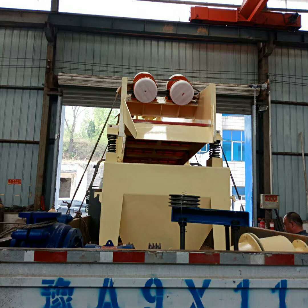 2018年4月17日發(fā)往漯河的細砂回收機